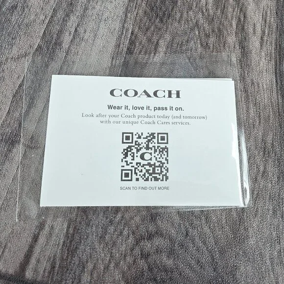 Coach Charming Charms Signature Heart Short Pendant Necklace 14K Gold Plated New - Picture 10 of 14